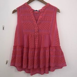 Devotion Twins / Anthropologie sleeveless Ella top